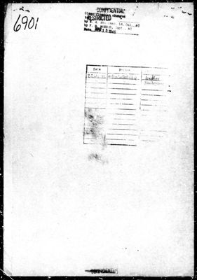 Missing Air Crew Report 6901, page 1: B-17 42-32109 Mizpah, 1944-07-14