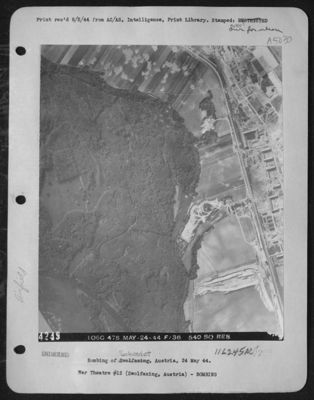 Bombing Of Schwechat, Austria, 24 May 44.