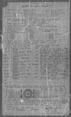 Missing Air Crew Report 12822, page 2: B-17 42-32017 Sweet 17, 1945-03-14