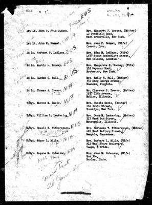 Missing Air Crew Report 6981, page 2: B-17 42-97584, 1944-07-18