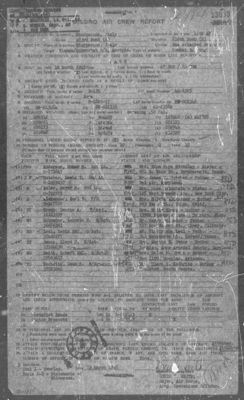 Missing Air Crew Report 13059, page 2: B-17 44-6325