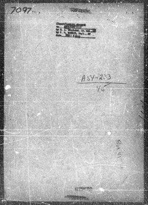 Missing Air Crew Report 7097, page 1: B-17 44-6267