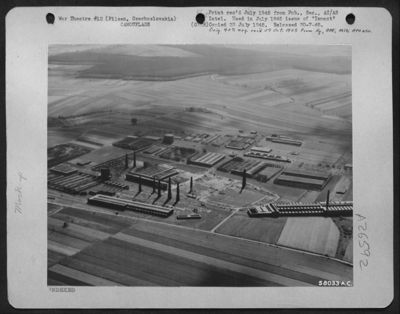 The Germans built a huge dummy factory three miles outside of Pilsen, Czechoslovakia, to deflect allied bombers from the big Skoda Army Plant inside Pilsen. The bombers were only fooled once. The Germans went to a lot of trouble to invite bombs on