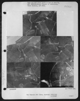 Hit By Anti-Aircraft Fire, While On Bombing Run Over The Herman Goering Tank Works At Linz, Austria, 25 July 1944, A Boeing B-17 "Flying Fortress" Went Down To Destruction. In The Top Picture The 'Fortress' Was Upside With The Right Inboard Engine Afire.