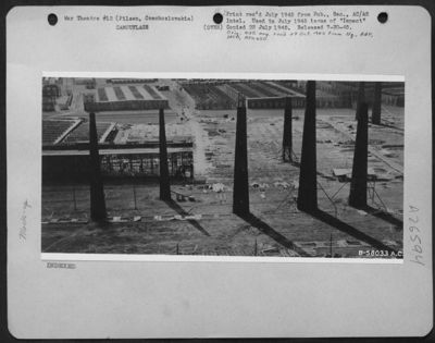 The Germans built a huge dummy factory three miles outside of Pilsen, Czechoslovakia, to deflect allied bombers from the big Skoda Army Plant inside Pilsen. The bombers were only fooled once. The Germans went to a lot of trouble to invite bombs on