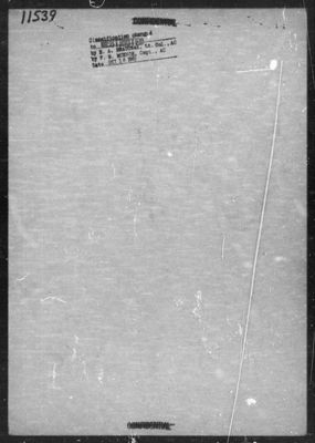 Missing Air Crew Report 11539, page 1: B-17 44-6199, 1945-01-21