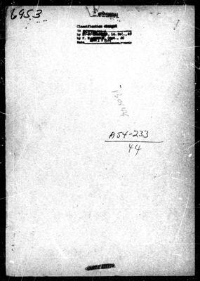 Missing Air Crew Report 6953, page 1: B-17 42-107008 Flack Off Limits