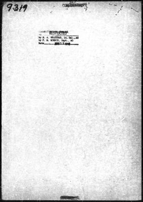 Missing Air Crew Report 9319, page 1: B-17 42-102841 Shadrack, 1944-10-23