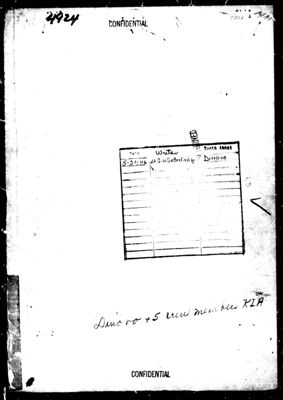 Missing Air Crew Report 4924, page 1: B-17 42-102406, 1944-05-07