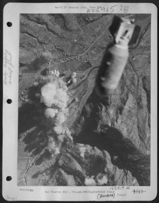 The Vital Ball Bearing Works At Villar-Perosa, Northern Italy, Was Smashed By Aaf B-17 "Flying Fortresses" Of The 15Th Aaf On 3 Jan. They Dropped Over 150 Tons Of Bombs On The Target With Excellent Results. Photo Interpretation Completed Several Explos