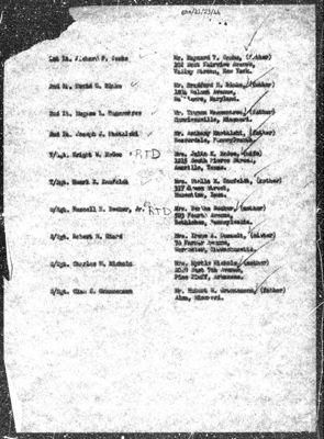 Missing Air Crew Report 7153, page 2: B-17 42-107172, 1944-07-18