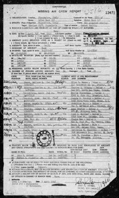 Missing Air Crew Report 13471, page 2: B-17 42-102836 Lyla Lue